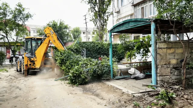 Самострой снесён. Двор в Махачкале наконец задышит