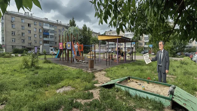 Рыбинск: детские площадки рушатся. Чиновники выдают предписания