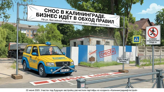 Снос в Калининграде. Бизнес идёт в обход правил