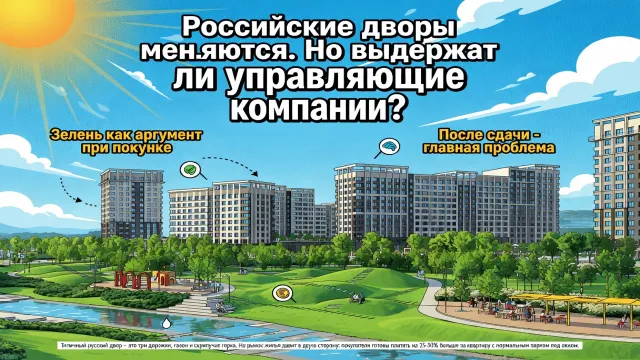 Российские дворы меняются. Но выдержат ли управляющие компании?